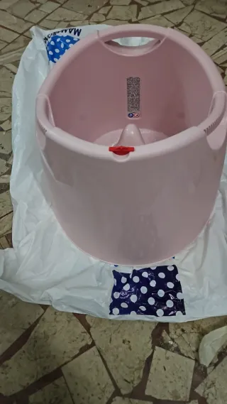 Vaschetta bagnetto Opla' rosa