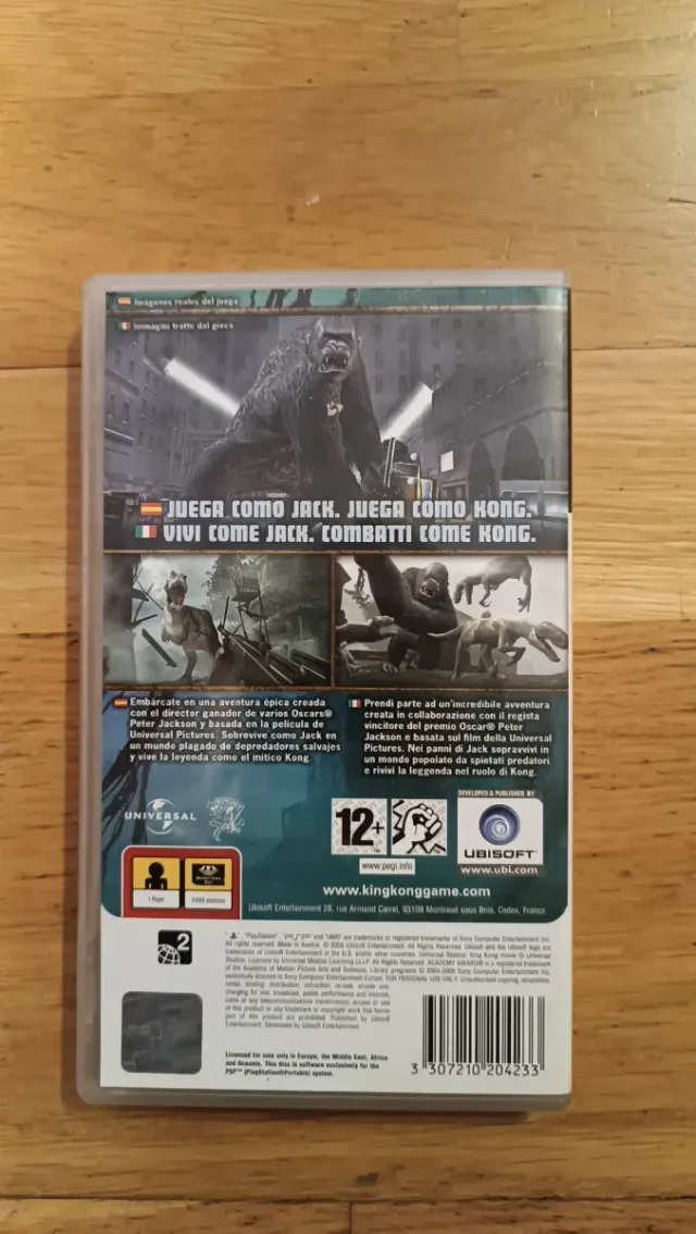 Peter Jackson's King Kong PSP