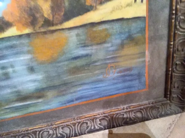 Pintura Paisaje Estilo Guasch