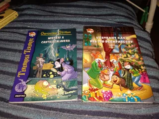 2 Libros Geronimo Stilton (Catalán)