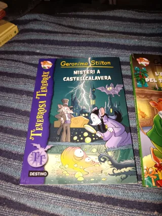 2 Libros Geronimo Stilton (Catalán)
