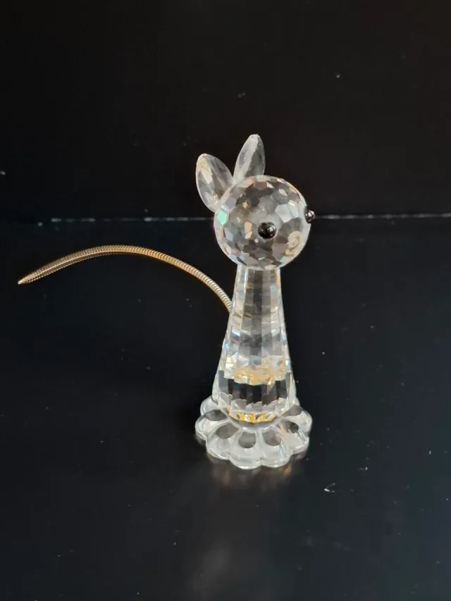 Perro y Gato Swarovski Cristal