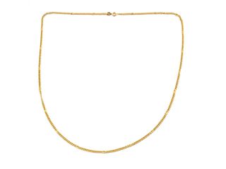 cadena oro 18k 30cm