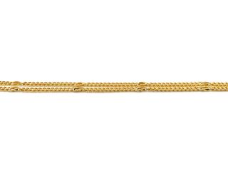 cadena oro 18k 30cm