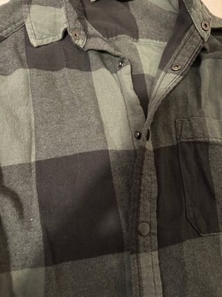 Camisa cuadros hombre.