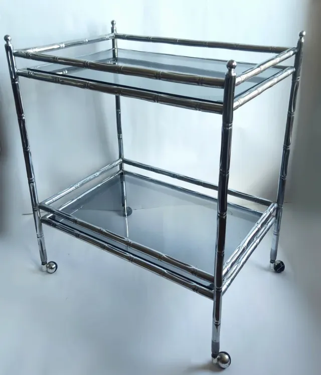 CARRITO BEBIDAS VINTAGE AÑOS 70