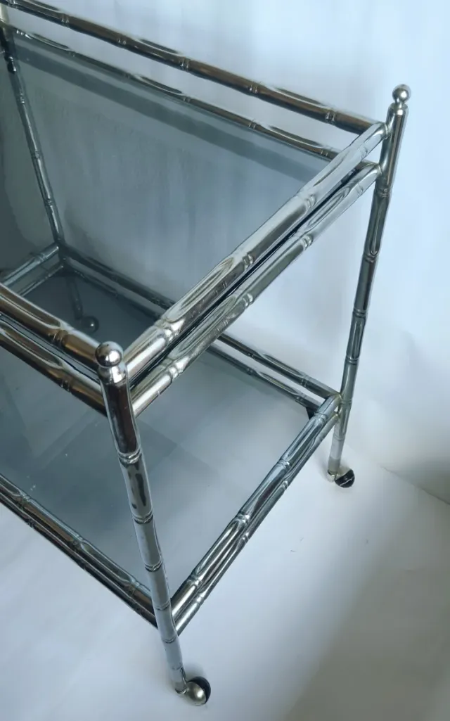 CARRITO BEBIDAS VINTAGE AÑOS 70