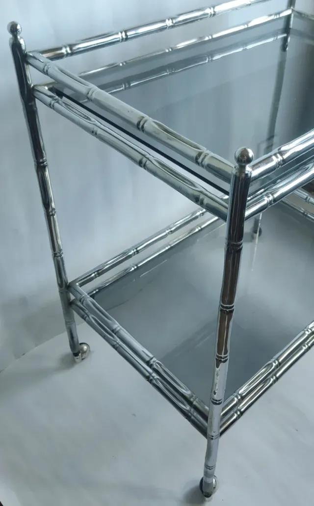 CARRITO BEBIDAS VINTAGE AÑOS 70