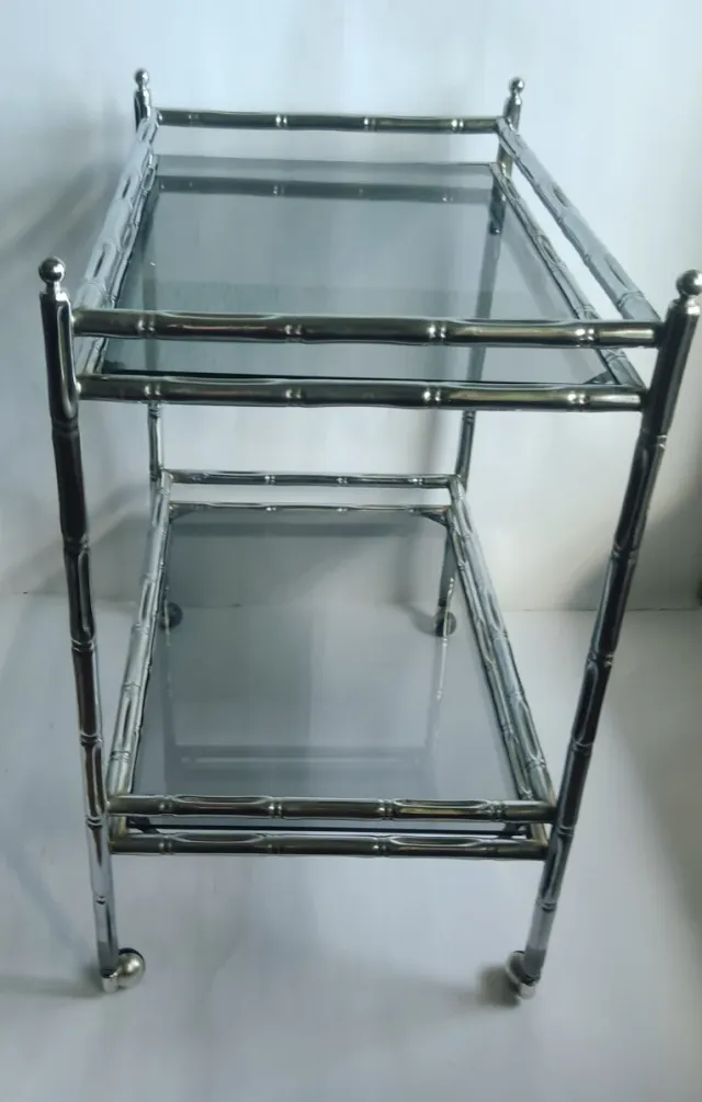 CARRITO BEBIDAS VINTAGE AÑOS 70