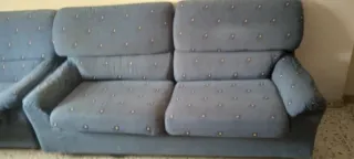 Dis sofás grandes y cómodos