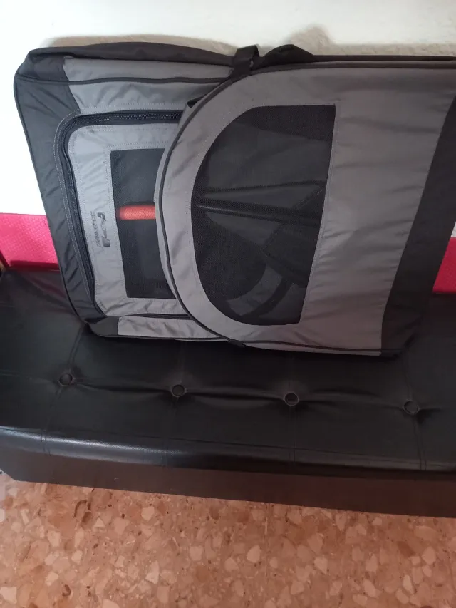 Transportín perro plegable