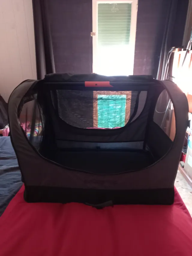 Transportín perro plegable