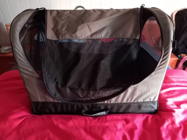 Transportín perro plegable