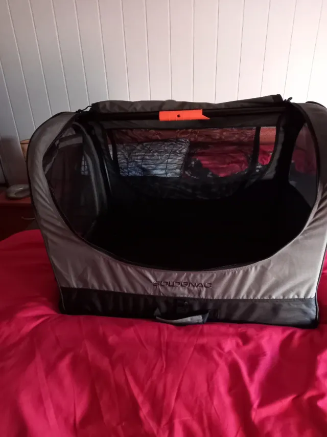 Transportín perro plegable