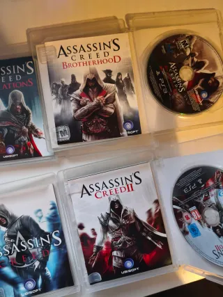 Lote 4 Juegos PS3 Assassin's Creed