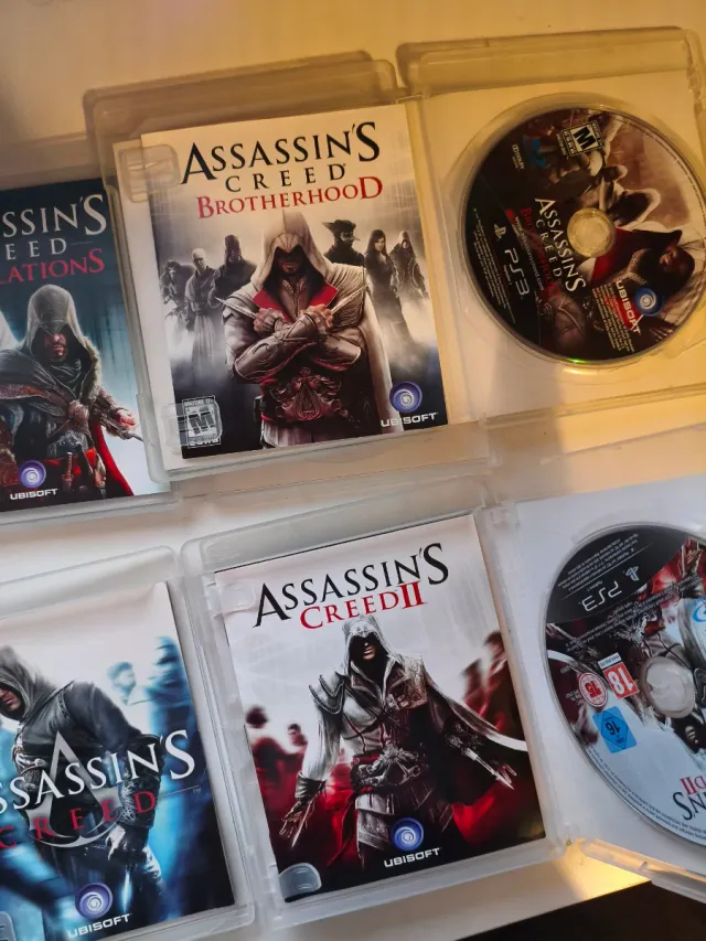 Lote 4 Juegos PS3 Assassin's Creed