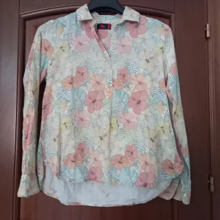 Camicia donna Kappa floreale manica lunga
