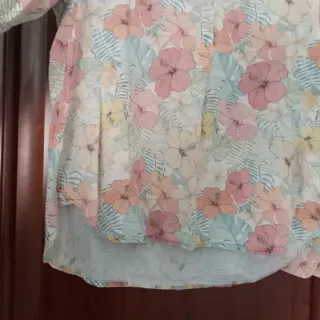 Camicia donna Kappa floreale manica lunga