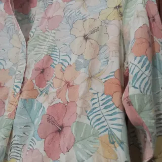 Camicia donna Kappa floreale manica lunga