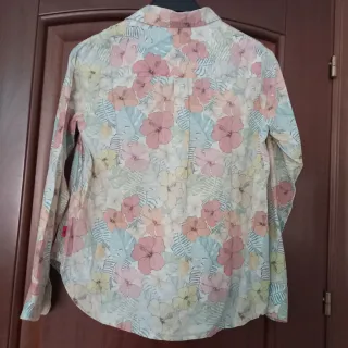 Camicia donna Kappa floreale manica lunga