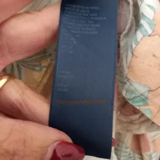 Camicia donna Kappa floreale manica lunga