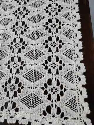 Tapetes de ganchillo hechos a mano los tres por 10