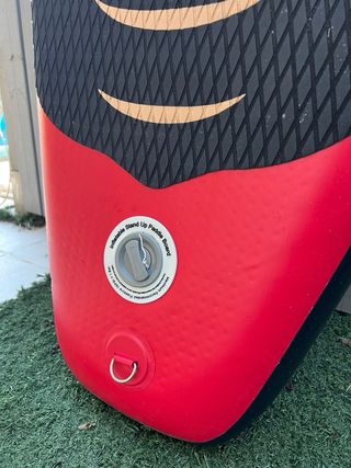 Red Sup Tabla Paddle Surf Inflable Roja Dragón