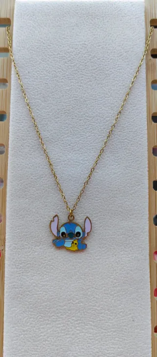 Collare per bambini Stitch con catena