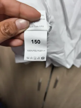 Camisa de niña blanca con pajarita