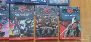 Superman-Batman 19 tomos (Planeta) nuevos. A 3,90