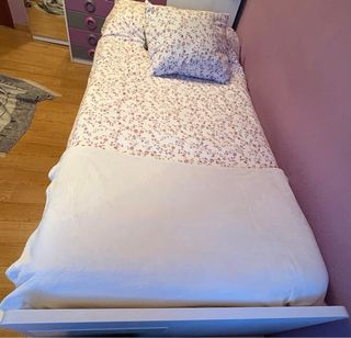 Cama nido con cajones y 2 colchones