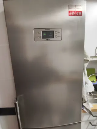 Nevera LG Inox