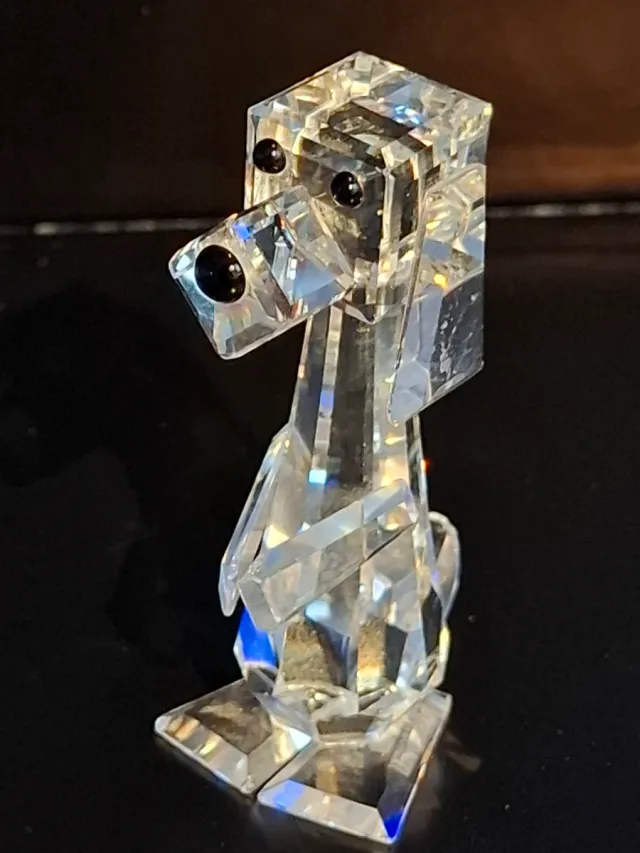 Perro de cristal Swarovski