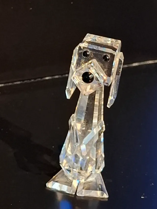 Perro de cristal Swarovski