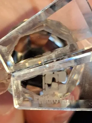 Perro de cristal Swarovski