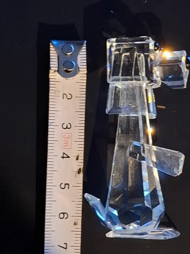 Perro de cristal Swarovski