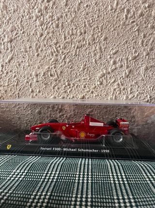 Maqueta Ferrari F300 Michael Schumacher 1998