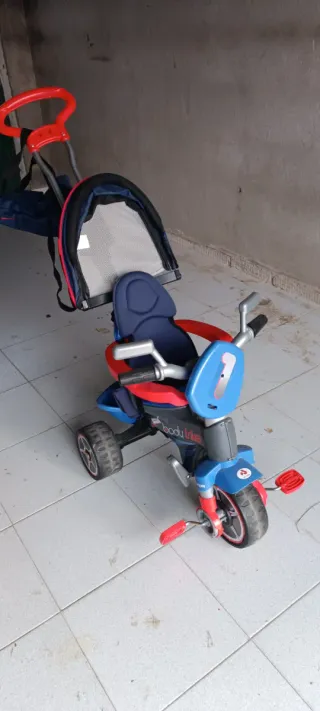 Triciclo Evolutivo INJUSA Body Max Denim Azul