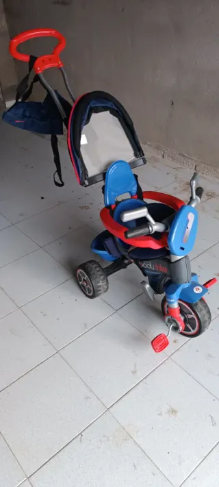 Triciclo Evolutivo INJUSA Body Max Denim Azul