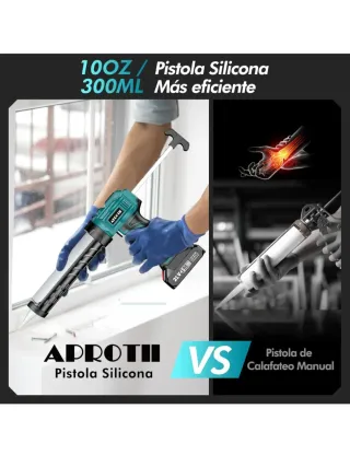 Pistola Silicona Eléctrica 21V AROTII