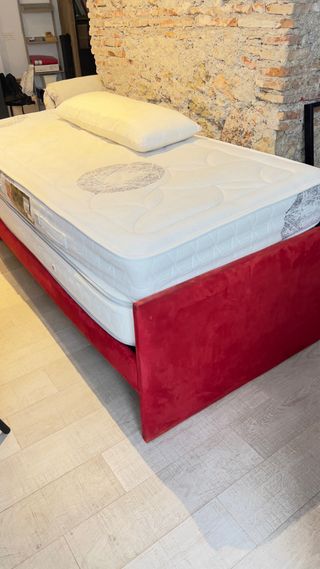 Cama nido 90cm con 2 colchones y almohada