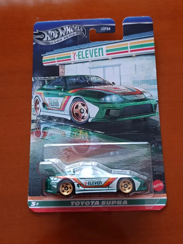 Hot Wheels Toyota Supra 7-Eleven Silver Series