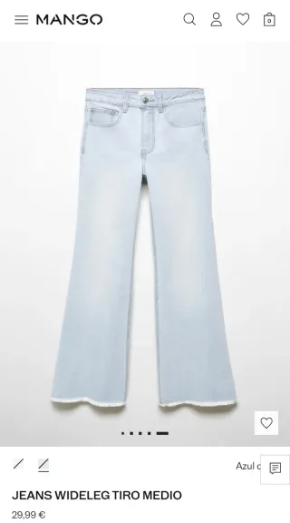 Pantalones vaqueros Mango Teen nuevos