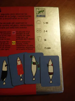 Juego de mesa Sardines Djeco