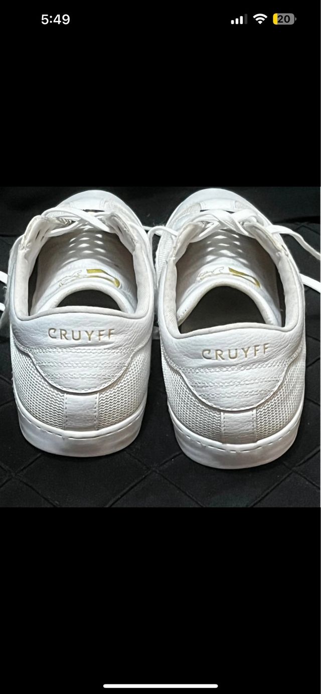 Sneakers basse in pelle e rete di Cruyff