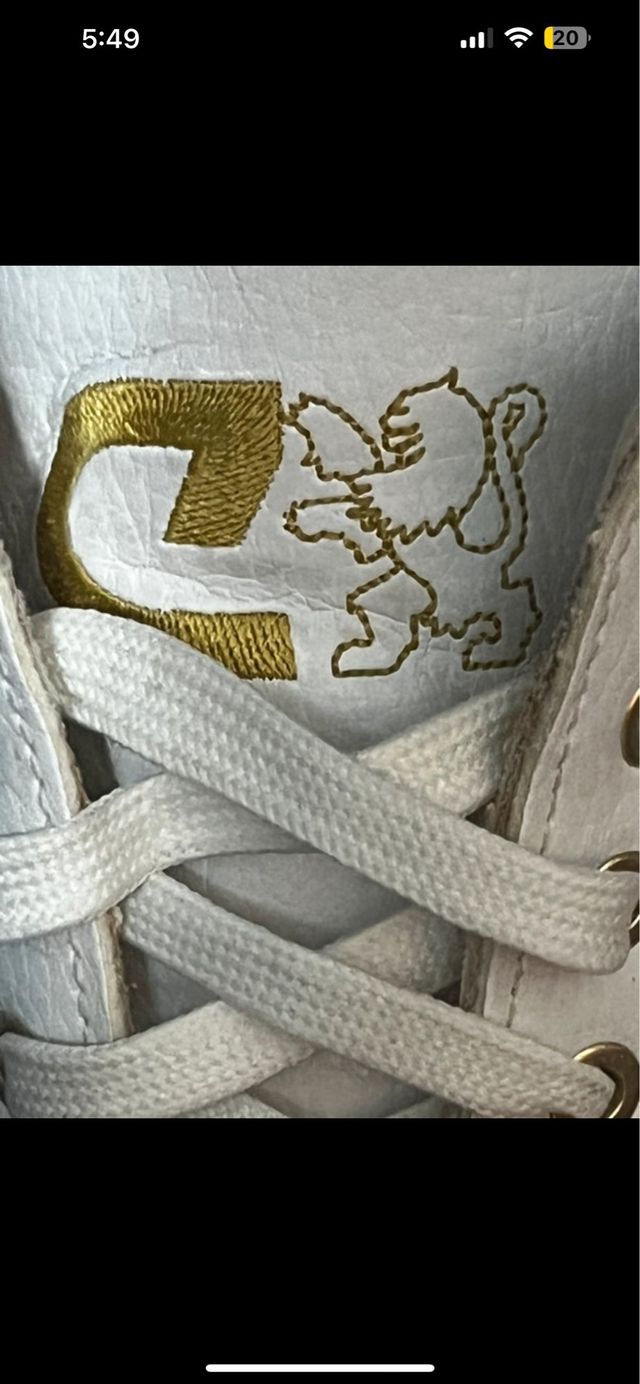 Sneakers basse in pelle e rete di Cruyff