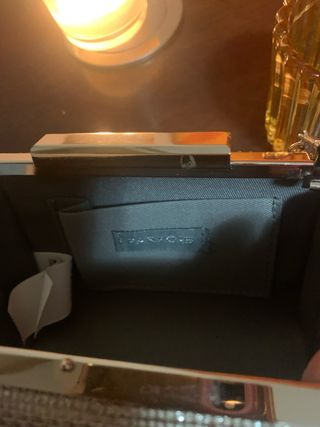 Bolso de fiesta Parfois plateado