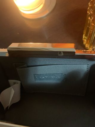 Bolso de fiesta Parfois plateado