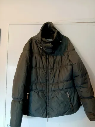 Giubbotto verde oliva imbottito Taglia L