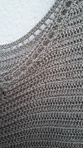 Top fiesta A.D. plateado